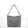 Bolso de piel vacuno Doriana – Gris