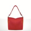 Bolso de piel vacuno Doriana – Rojo