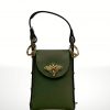 Bolso de piel Cupido – Militar