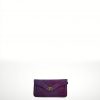 Cartera de piel de cabra Monemon – Morado