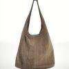 Bolso de piel Gamuza Silvia – Taupe