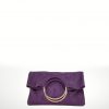 Bolso de piel Gamuza Silvia – Morado