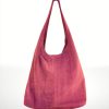 Bolso de piel Gamuza Silvia – Sangria