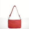 Bolso de piel vacuno Galicia – Rojo