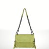 Bolso de piel Gamuza Gessica – Pistacho