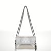 Bolso de piel Gamuza Gessica – Plata