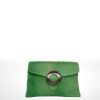 Bolso de piel Serraje Ramiz – Verde