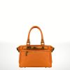 Bolso de piel vacuno Tiko – Naranja